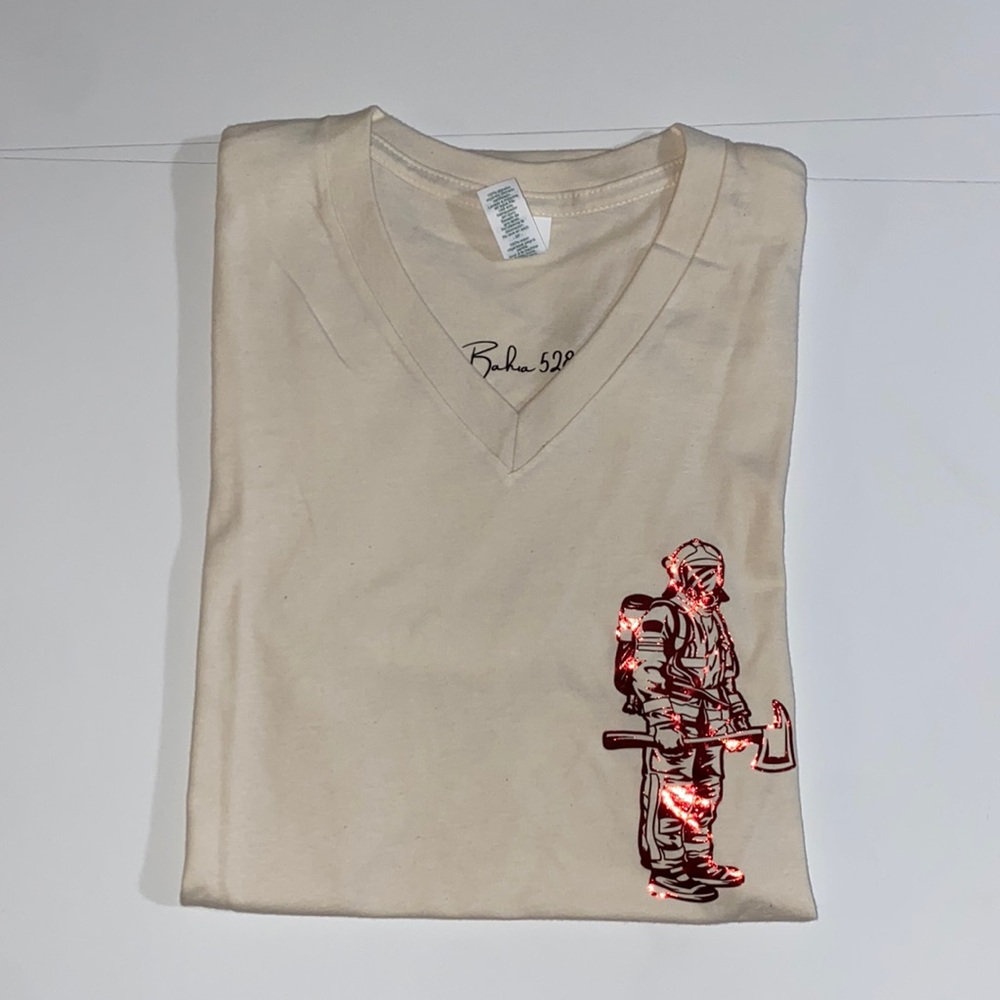 Bahia 528 unisex t-shirt firefighter print
